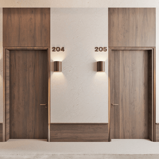 CUERO LEATHER E27 WALL LIGHT LARGE GRAPHITE - DYKE & DEAN