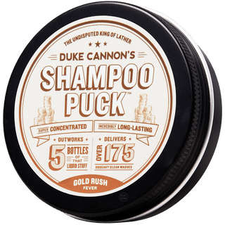 DUKE CANNON SHAMPOO PUCK - GOLD RUSH - DYKE & DEAN