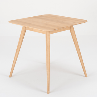 GAZZDA SQUARE STAFA TABLE NATURAL OAK 80CM - DYKE & DEAN