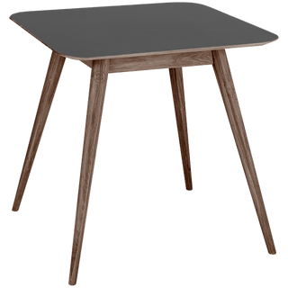 GAZZDA SQUARE STAFA TABLE SMOKED OAK 80CM - DYKE & DEAN