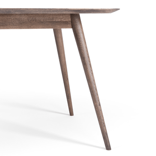 GAZZDA SQUARE STAFA TABLE SMOKED OAK 80CM - DYKE & DEAN