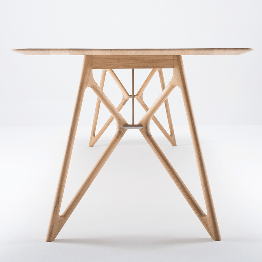 GAZZDA TINK DINING TABLE NATURAL OAK 180 x 90 - DYKE & DEAN