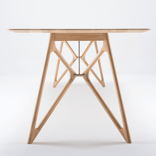 GAZZDA TINK DINING TABLE NATURAL OAK 240 x 90 - DYKE & DEAN