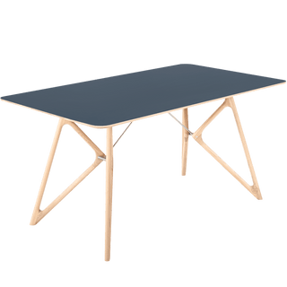 GAZZDA TINK DINING TABLE WHITE OAK 160 x 90 - DYKE & DEAN