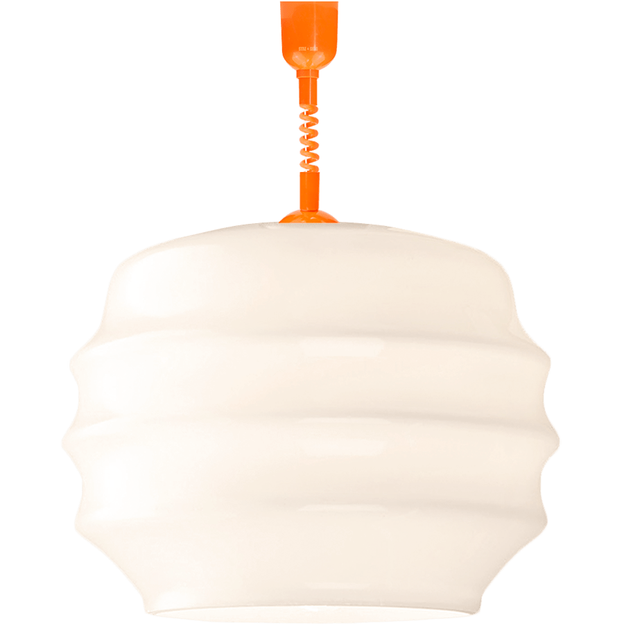 RIPPLE OPALINE RETRACTABLE CORD LIGHT LARGE - DYKE & DEAN