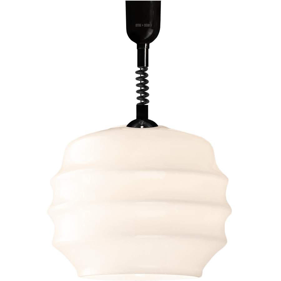 RIPPLE OPALINE RETRACTABLE CORD LIGHT SMALL - DYKE & DEAN