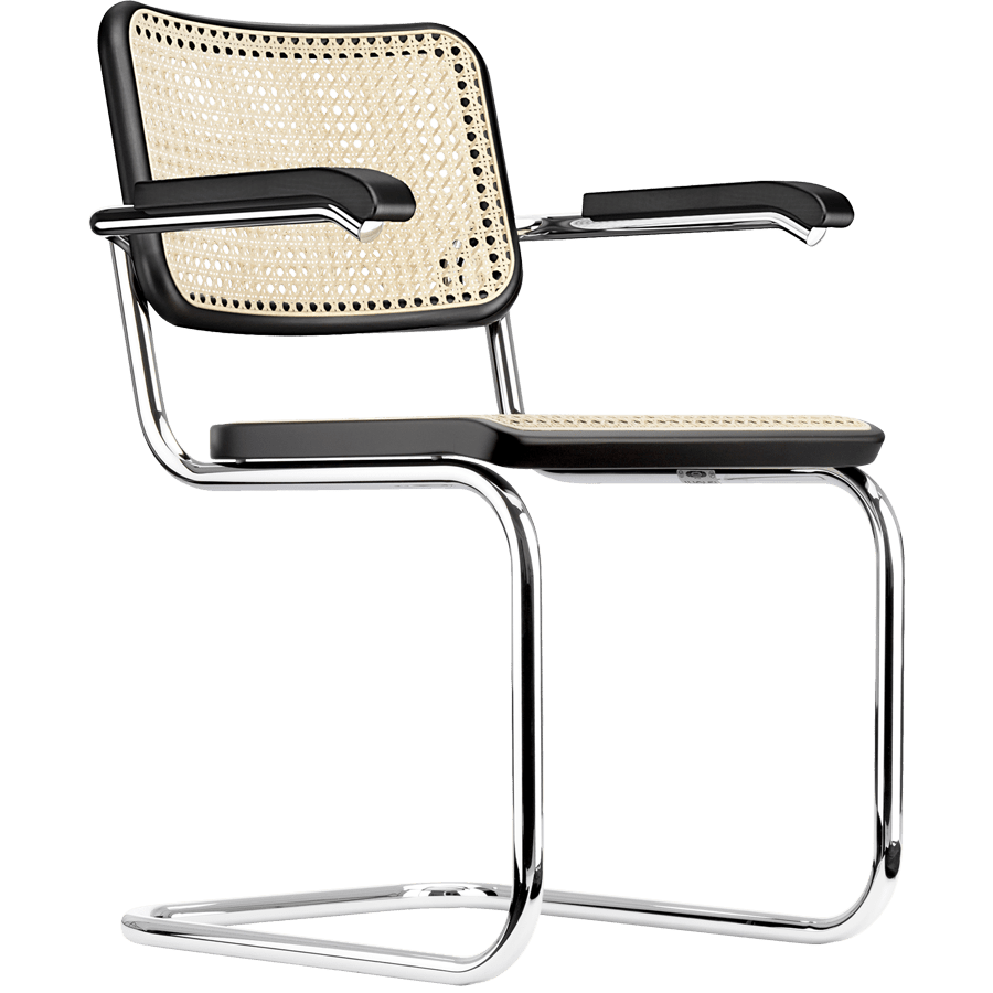 S 64V THONET CANE DINING CHAIR - DYKE & DEAN