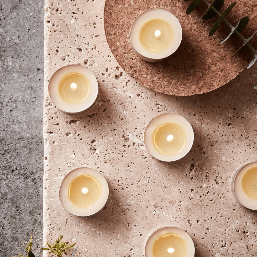 SEA SALT TEALIGHT CANDLES - DYKE & DEAN