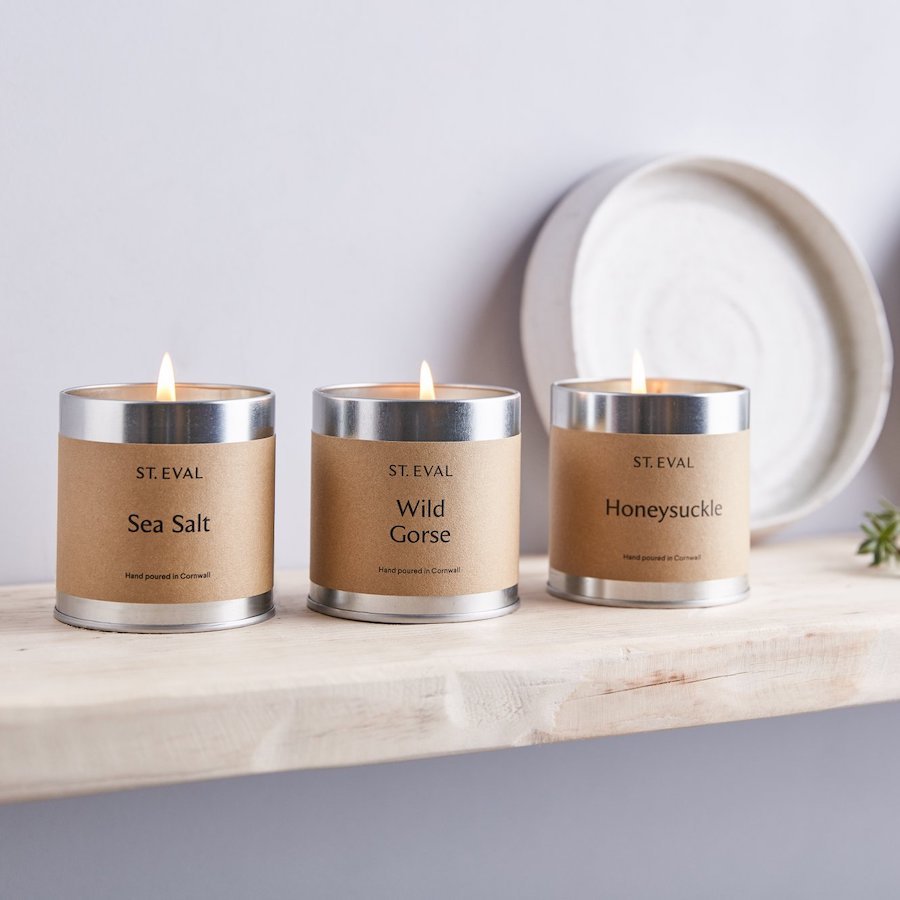 SEA SALT TIN CANDLE - DYKE & DEAN