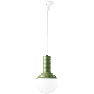 SELARÒN RIBBED CERAMIC PENDANT LAMP - DYKE & DEAN