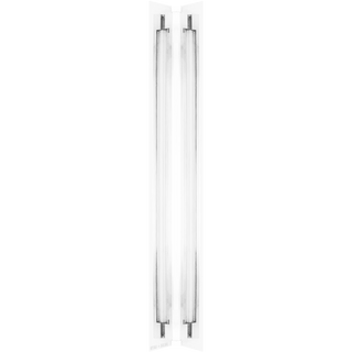 SHADED STRIP WALL LIGHTS PLATED LONG - DYKE & DEAN