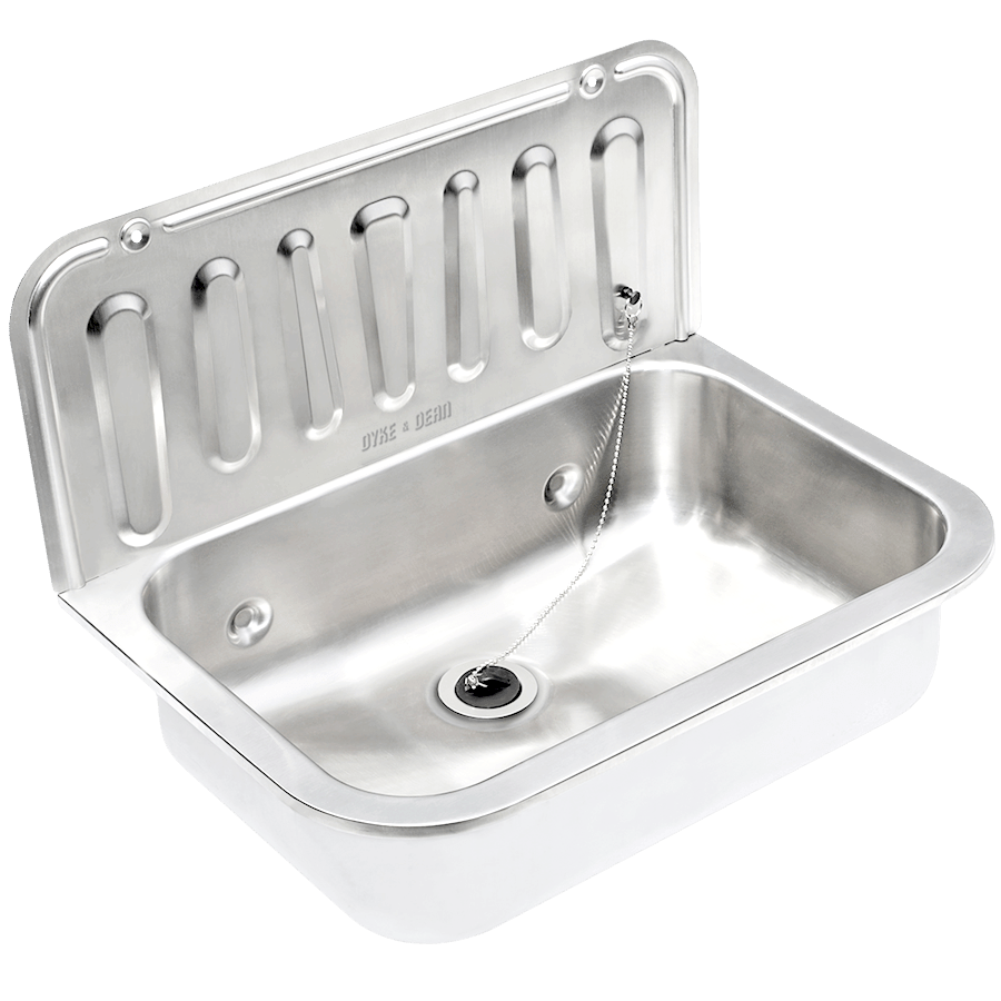 STAINLESS STEEL BUCKET SINK - DYKE & DEAN