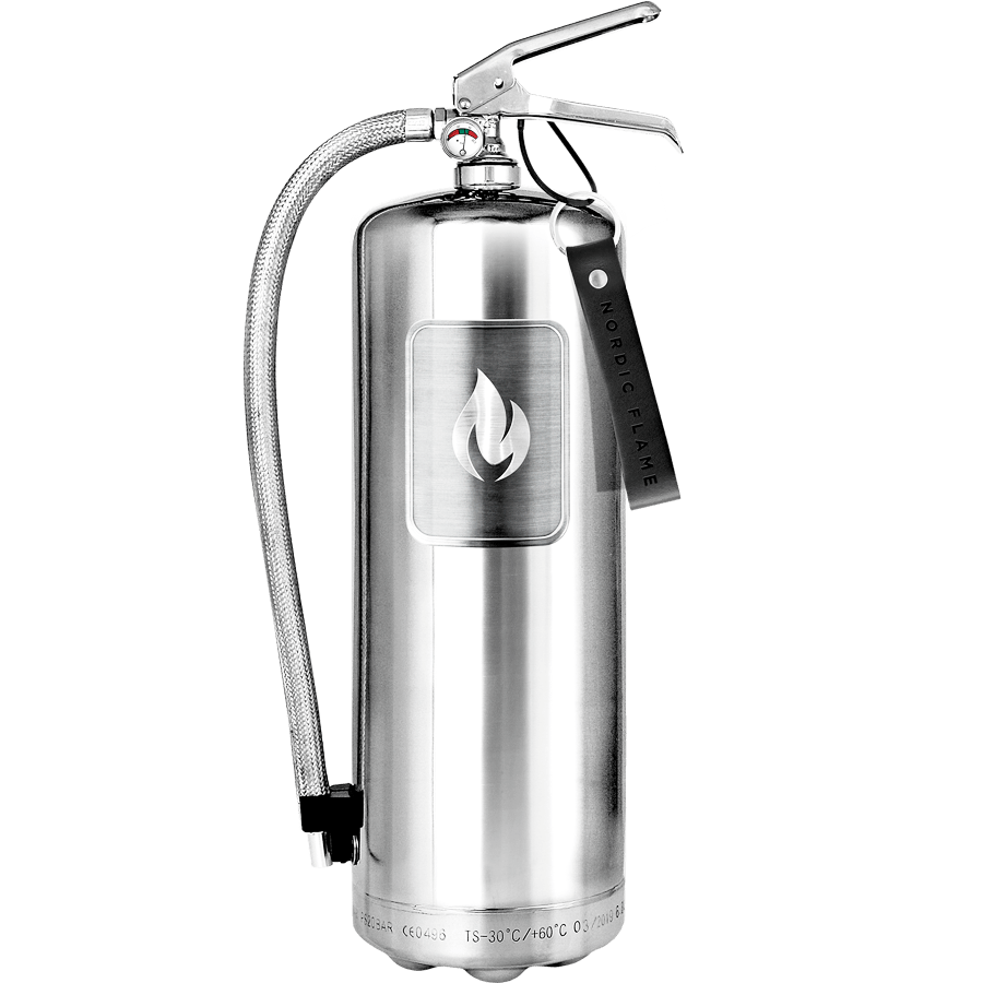 STEEL 6KG CLASSIC FIRE EXTINGUISHER - DYKE & DEAN