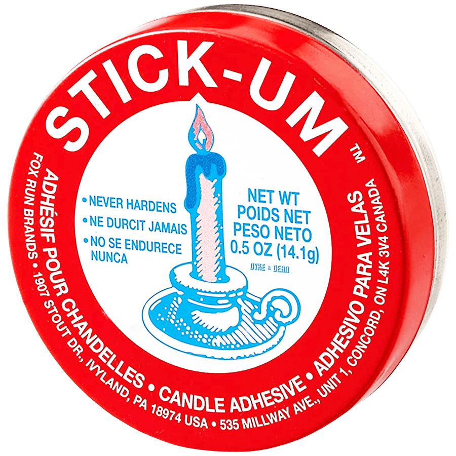 STICK-UM CANDLE ADHESIVE - DYKE & DEAN