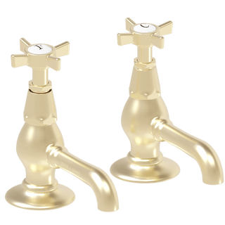 SURFACE MOUNTED TWIN CROSS TAPS - DYKE & DEAN