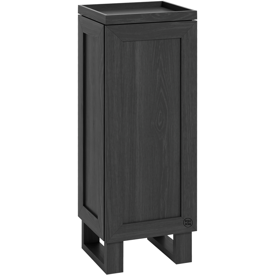 TALLBOY COSMOS CABINET DARK OAK - DYKE & DEAN