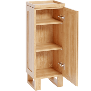 TALLBOY COSMOS CABINET NATURAL OAK - DYKE & DEAN