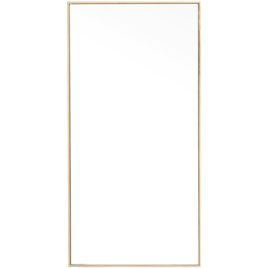 THREE TRAY MIRROR SLIMLINE NATURAL OAK - DYKE & DEAN