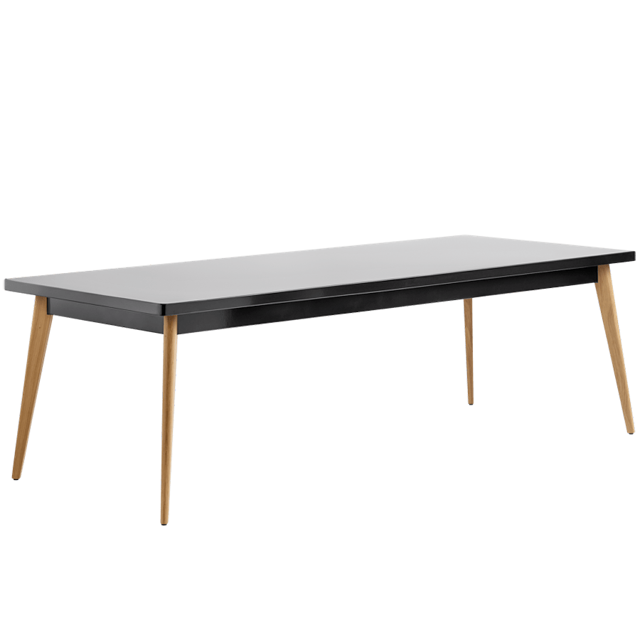 TOLIX 55 TABLE 240X100 WOODEN LEGS - DYKE & DEAN