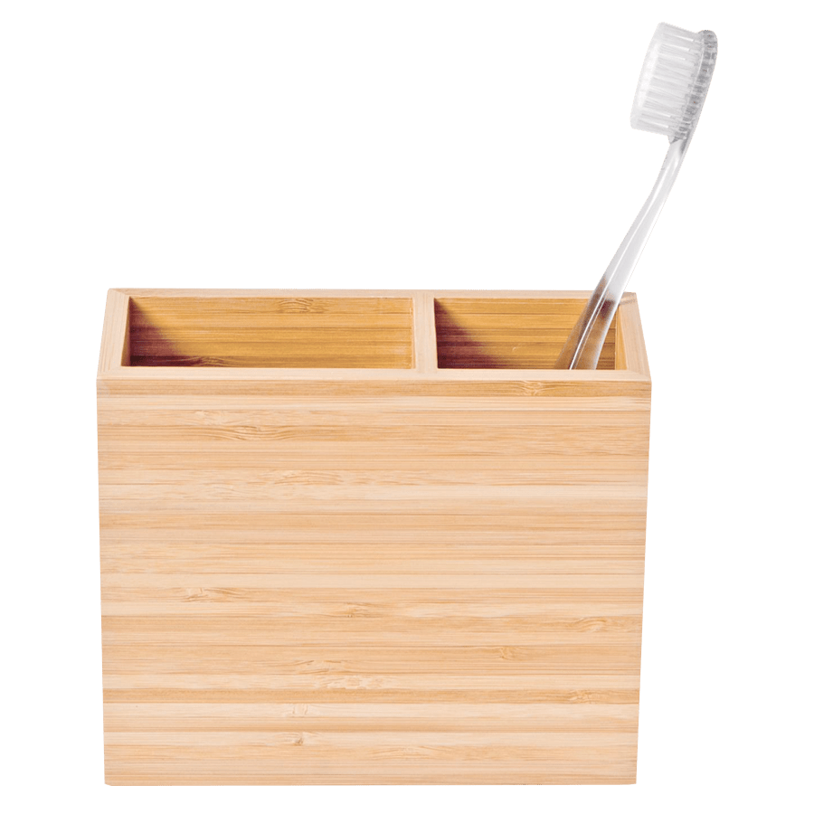 TOOTH BRUSH BOX IN BAMBOO - DYKE & DEAN