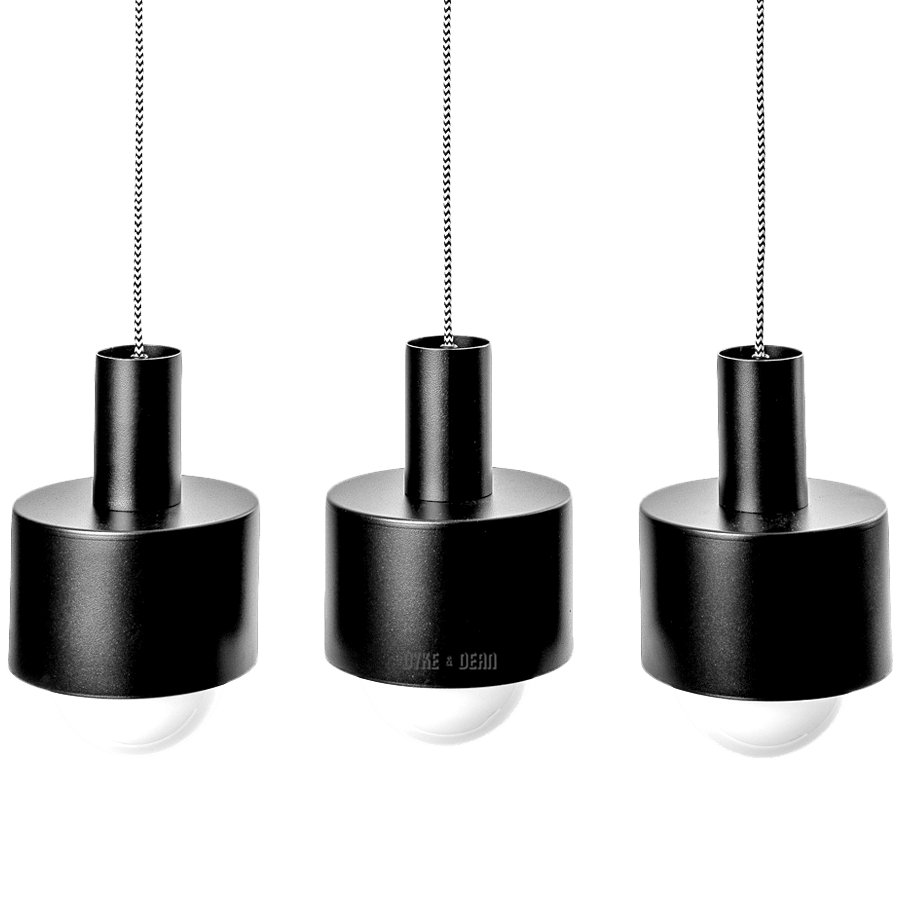 TRIPLE HAT SHADE PENDANT - DYKE & DEAN