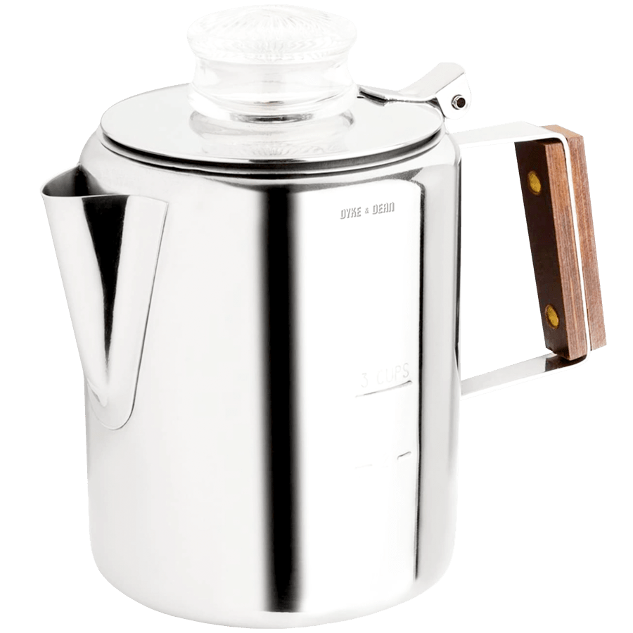 3 CUP COFFEE PERCOLATOR - DYKE & DEAN