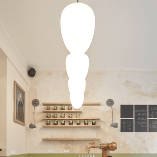 ACORN PENDANT WHITE 350mm - DYKE & DEAN