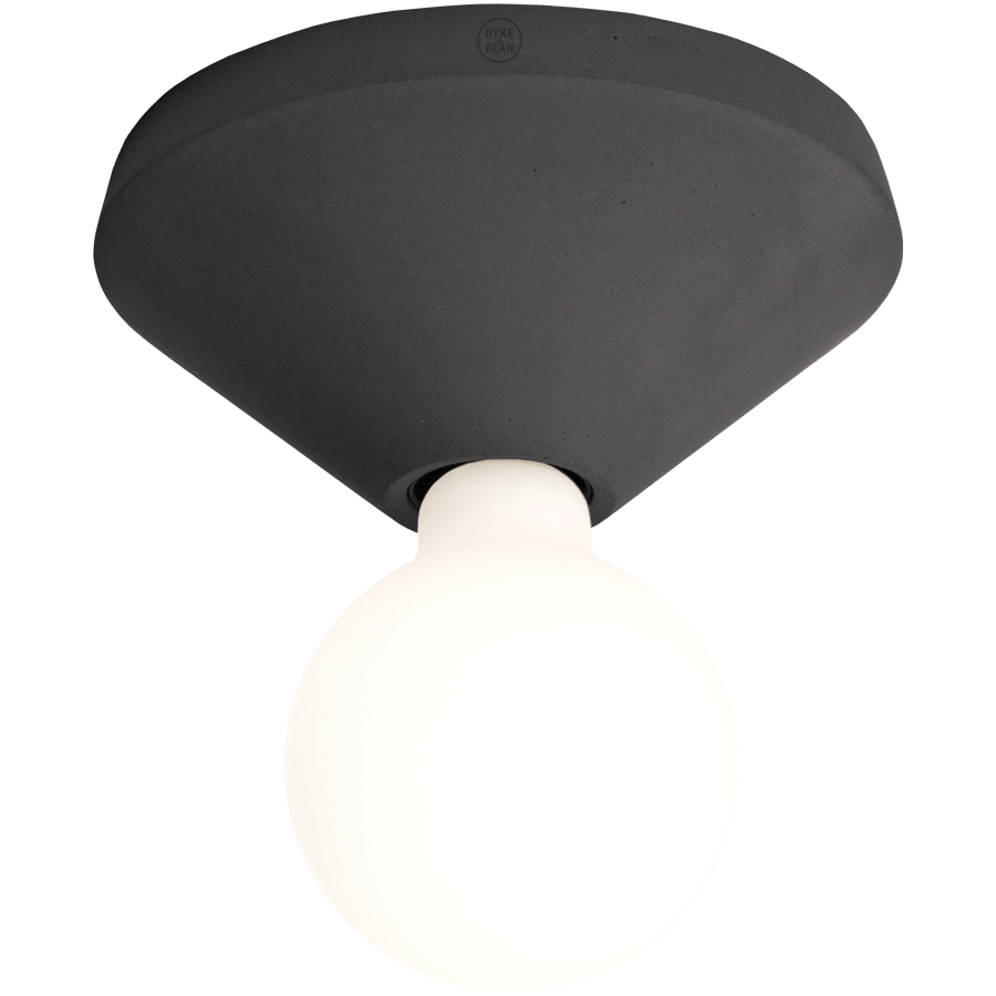 ADA CONCRETE FUNNEL CEILING LIGHT - DYKE & DEAN