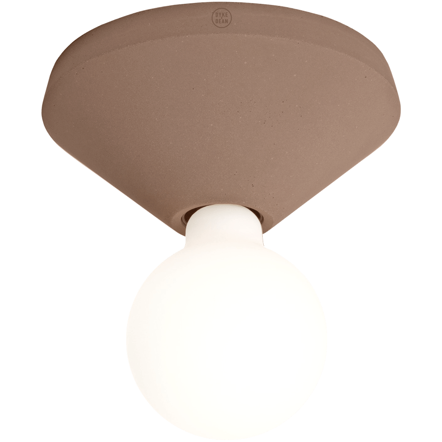 ADA CONCRETE FUNNEL CEILING LIGHT - DYKE & DEAN