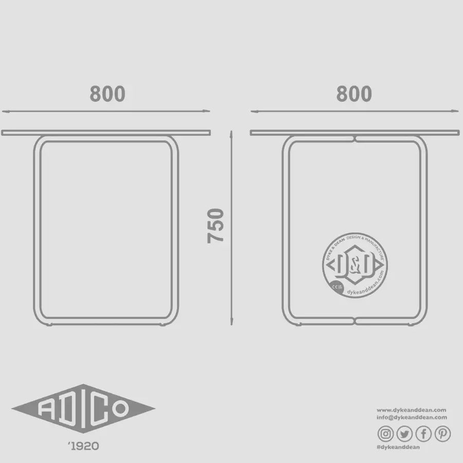 ADICO 109 TABLES - DYKE & DEAN