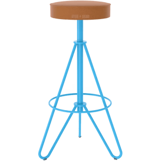 ADICO 274 HIGH STOOL ADJUSTABLE PADDED - DYKE & DEAN