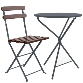 ADICO 403 FOLDING CHAIR MAHOGANY - DYKE & DEAN