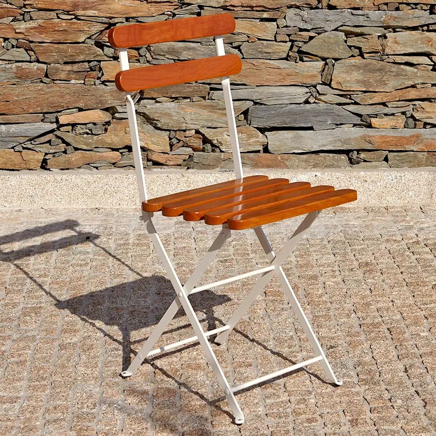 ADICO 403 FOLDING CHAIR MAHOGANY - DYKE & DEAN