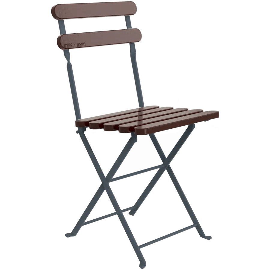 ADICO 403 FOLDING CHAIR MAHOGANY - DYKE & DEAN