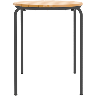 ADICO 5028 TABLE WOOD TOP ROUND - DYKE & DEAN