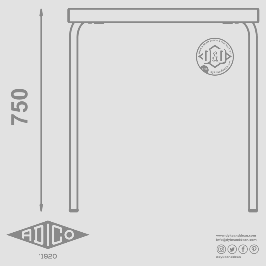 ADICO 5029 TABLE - DYKE & DEAN