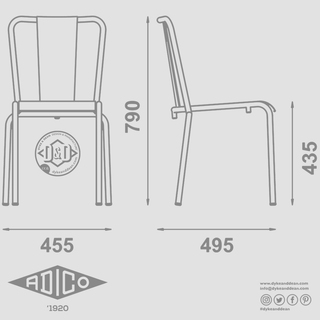 ADICO 786-A CHAIR - DYKE & DEAN