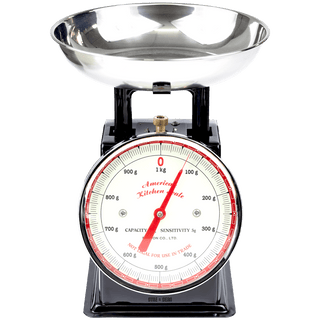 AMERICAN KITCHEN SCALE BLACK - DYKE & DEAN