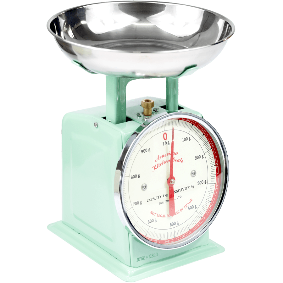 AMERICAN KITCHEN SCALE MINT GREEN - DYKE & DEAN