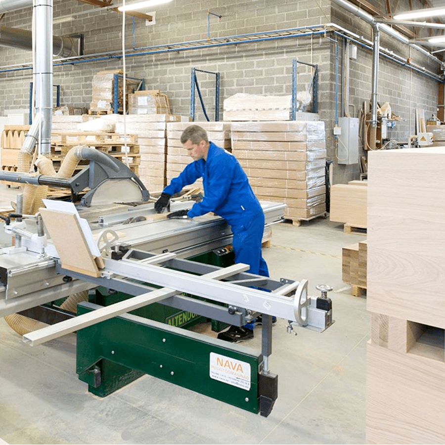 BARON FLAP DESK OAK - DYKE & DEAN