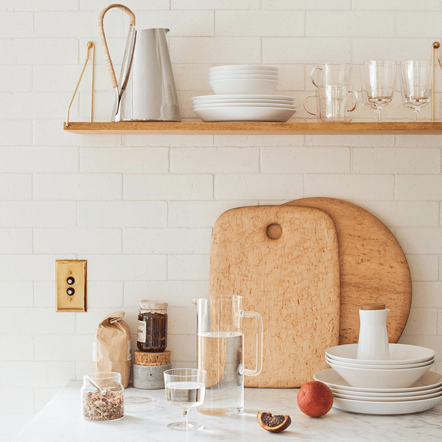 BIRDS EYE MAPLE BREADBOARD 10" X 23" - DYKE & DEAN