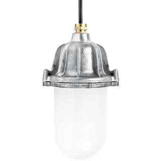 CAST LANTERN FROSTED PENDANT - DYKE & DEAN