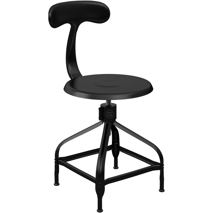 CHAISES NICOLLE CHAIR DACTYLO ADJUSTABLE SWIVEL CHAIR - DYKE & DEAN