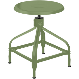 CHAISES NICOLLE DACTYLO ADJUSTABLE SWIVEL STOOL - DYKE & DEAN