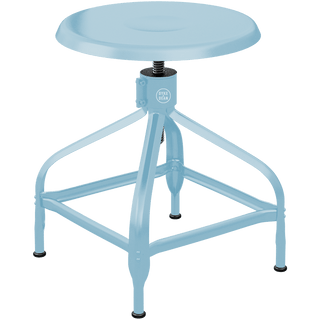 CHAISES NICOLLE DACTYLO ADJUSTABLE SWIVEL STOOL - DYKE & DEAN