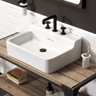 CLASSIC CERAMIC WALL & COUNTER SINK - DYKE & DEAN