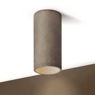 CONCRETE CYLINDER CEILING BROWN - DYKE & DEAN