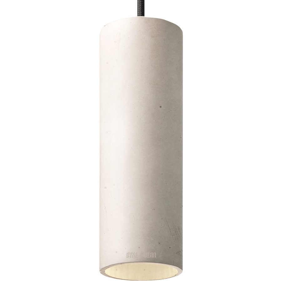 CONCRETE CYLINDER PENDANTS MEDIUM - DYKE & DEAN