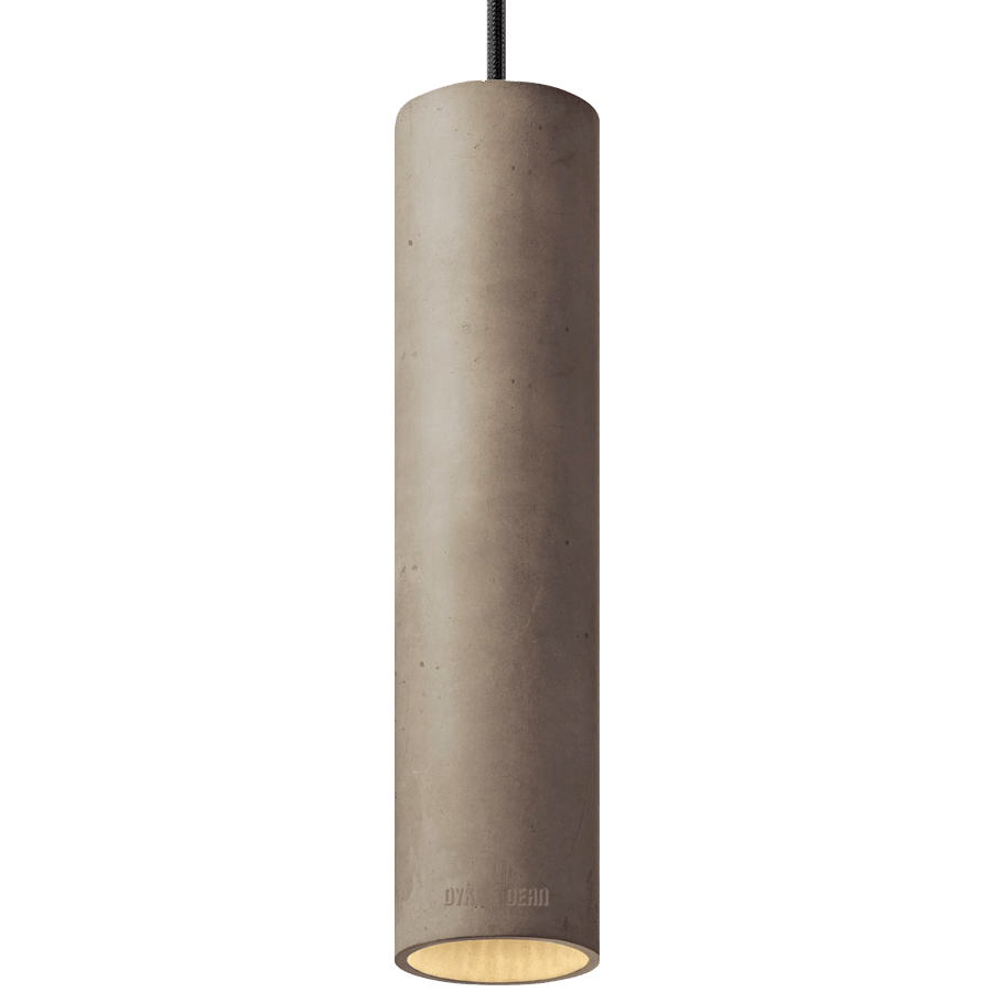 CONCRETE CYLINDER PENDANTS TALL - DYKE & DEAN