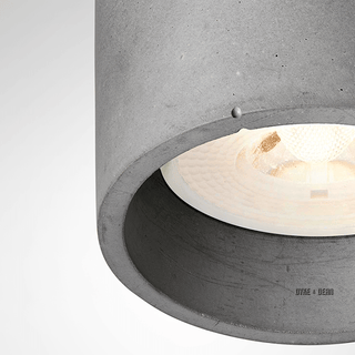 CONCRETE CYLINDER PENDANTS TALL - DYKE & DEAN